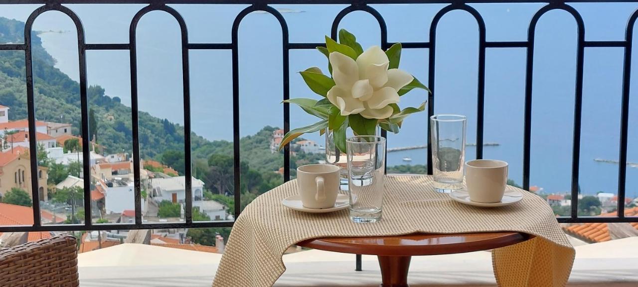 Horizon Studios With Sea View - Free Parking グロッサ エクステリア 写真