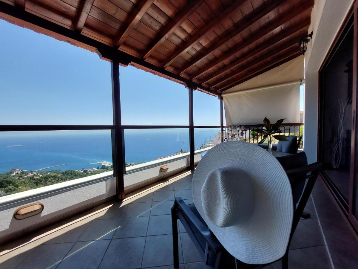 Horizon Studios With Sea View - Free Parking グロッサ エクステリア 写真