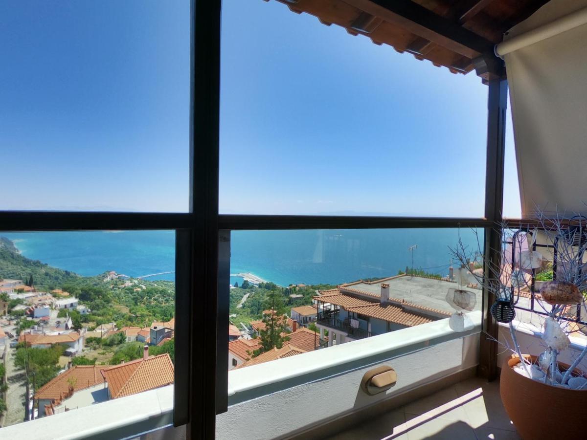 Horizon Studios With Sea View - Free Parking グロッサ エクステリア 写真